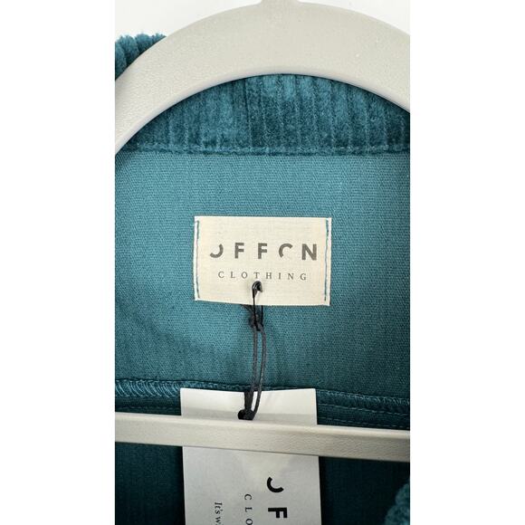 OffOn Clothing Workwear Style Corduroy Jacket Button Front Womens Medium New - Picture 5 of 7